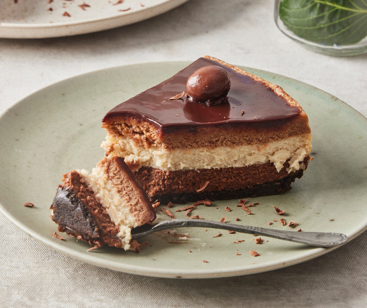 Cheesecake Terrine 3 Chocolates Pastelería Mariáte